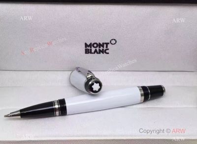 Montblanc Boheme White Resin Rollerball Pen - Mont blanc Copy Pens